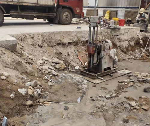 康定公路下沉压浆